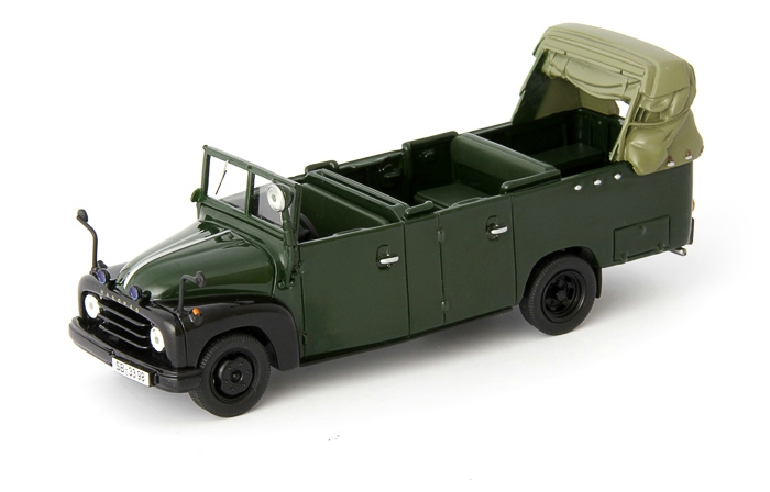 Hanomag L28 gruppenkraftwagen germany 1955 dark green limited edition 333 pcs.