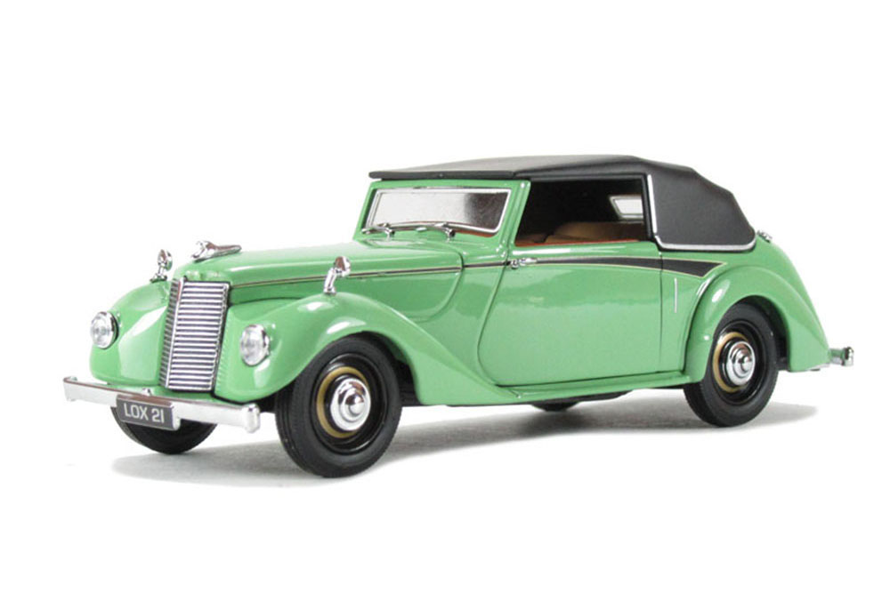 Модель коллекционная OXFORD Armstrong siddeley hurricane 1945 light green