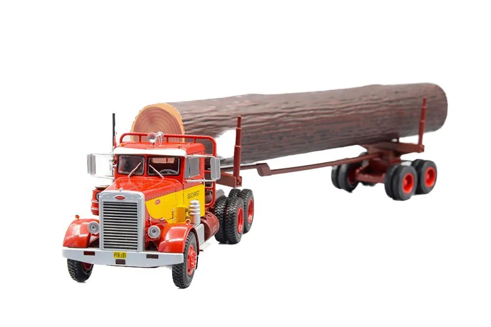 

Модель коллекционная Peterbilt 281 gilchrist timber red/brown / питербилт гилхрист тимбер, Красный
