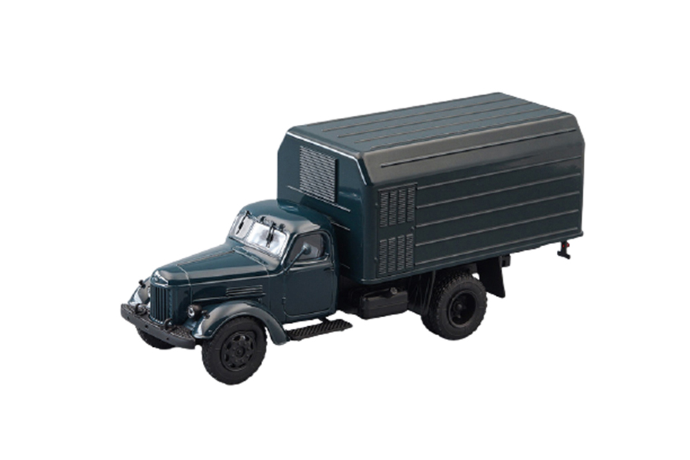 

Lumz 890 (ussr russian) dark green | ЛУМЗ-890 автолегенды ссср. грузовики #49, Зеленый