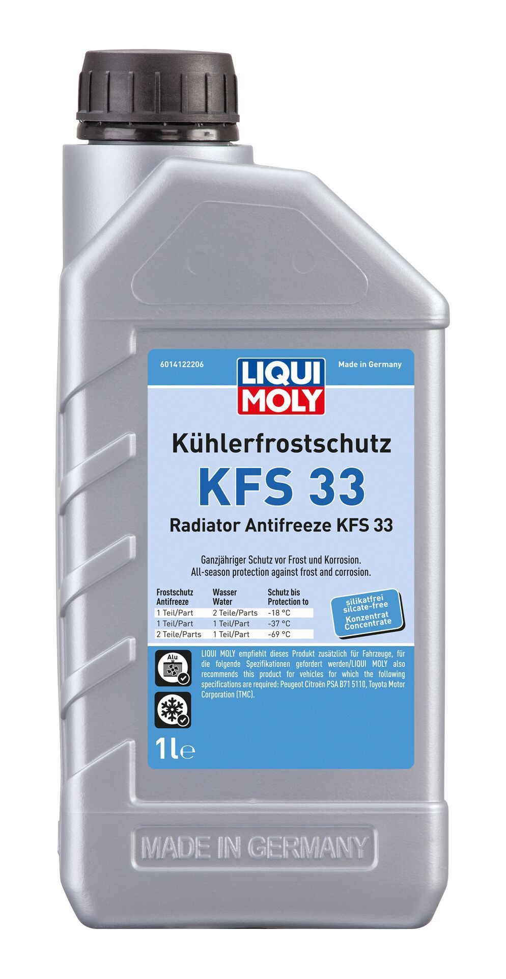 Антифриз LIQUI MOLY 21130 концентрат 2924₽