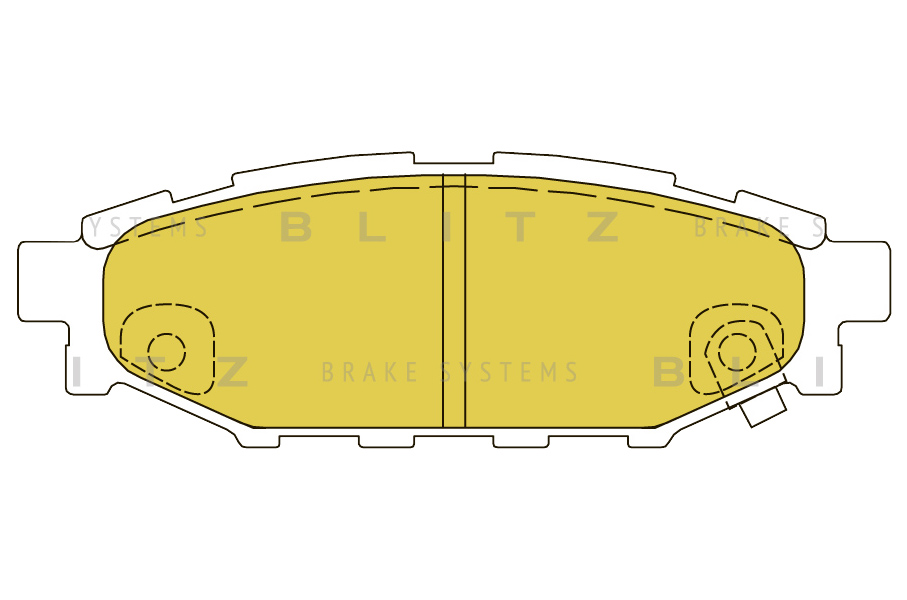 

Тормозные колодки BLITZ дисковые для Subaru Legacy, Impreza, Outback 2003- bb0331