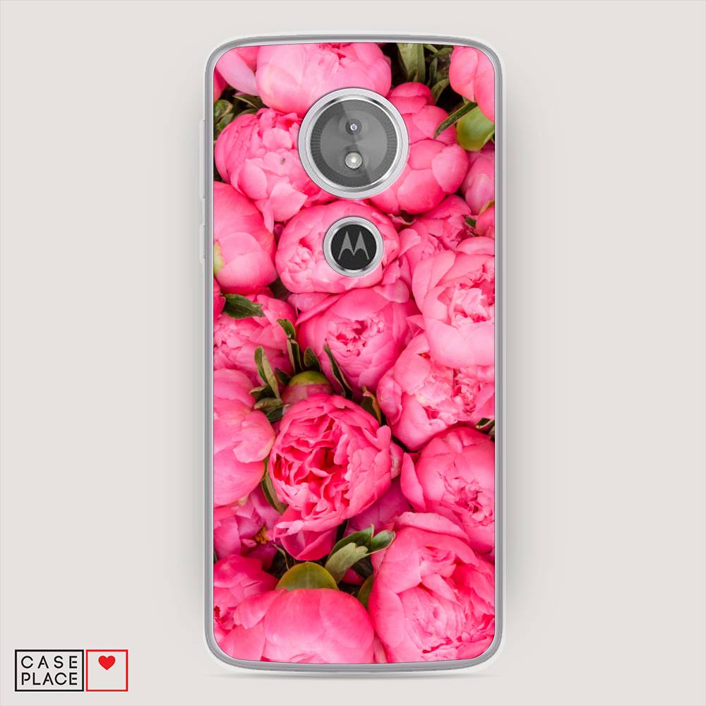 

Силиконовый чехол "Прекрасные пионы" на Motorola Moto G6 Play, 240950-8