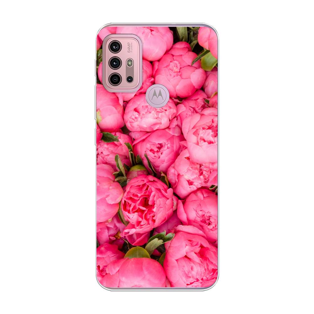 

Силиконовый чехол "Прекрасные пионы" на Motorola Moto G30, 242350-8