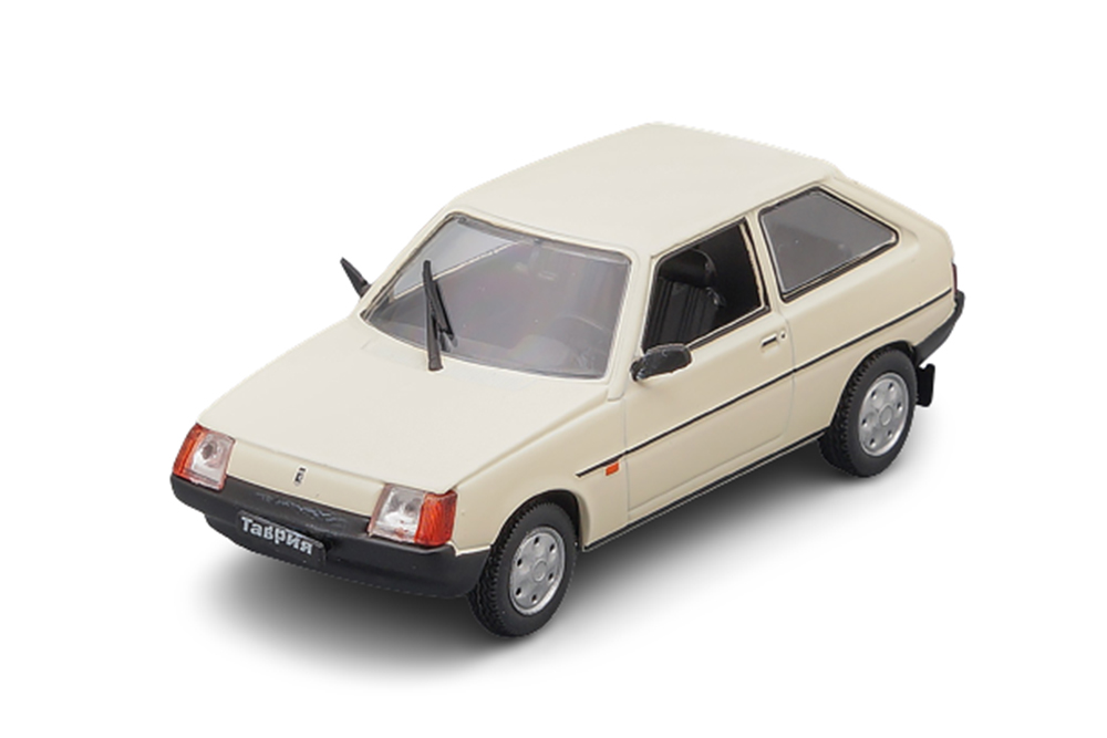 

Модель коллекционная DEAGOSTINI Заз 1102 таврия бежевый (автолегенды ссср #63), Белый