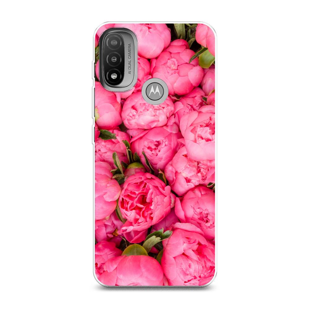 

Силиконовый чехол "Прекрасные пионы" на Motorola Moto E20, 243450-8