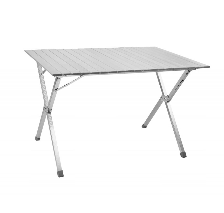 фото Туристический стол camping world long table серебристый