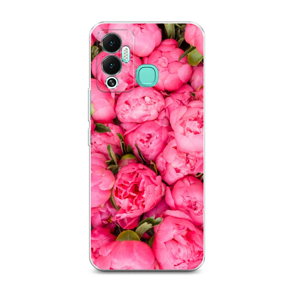

Силиконовый чехол "Прекрасные пионы" на Infinix Hot 12 Play, Разноцветный, 3101750-8