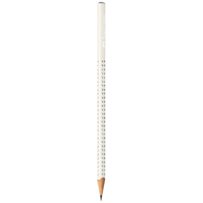 

Карандаш чернографитный Faber-Castell Sparkle (В, заточенный, кокосовое молоко) 12шт