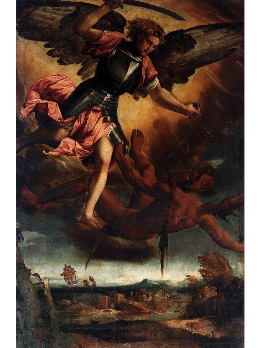 

Постер DRABS A2 Бонифацио деи Питати St Michael Vanquishing the Devil