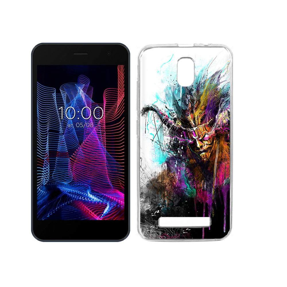 

Чехол MyPads Tocco для BQ 5047L Like яркий дьявол, Прозрачный, Tocco