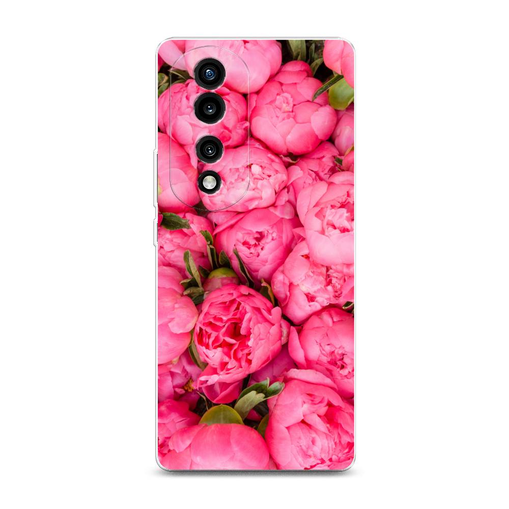 

Силиконовый чехол "Прекрасные пионы" на Honor 70 Pro, 6108350-8