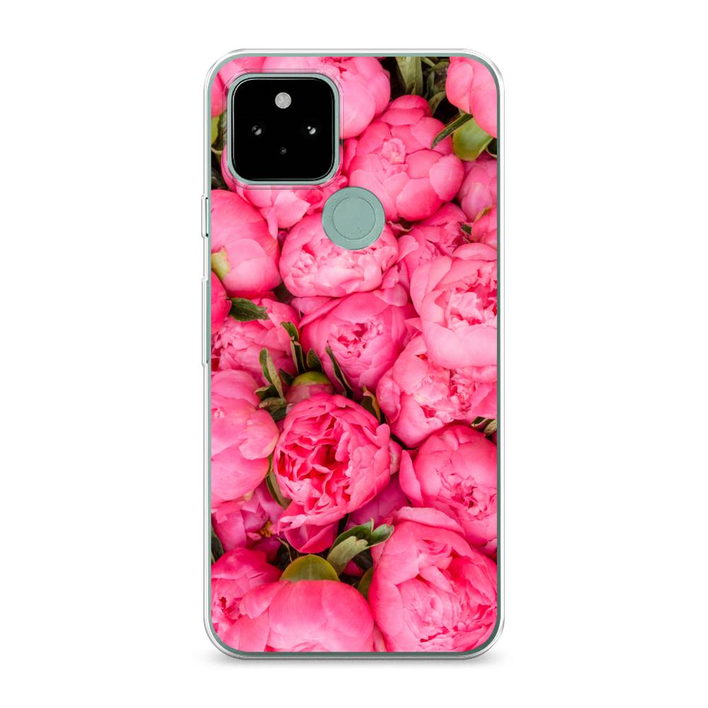 

Силиконовый чехол "Прекрасные пионы" на Google Pixel 5A, 271050-8
