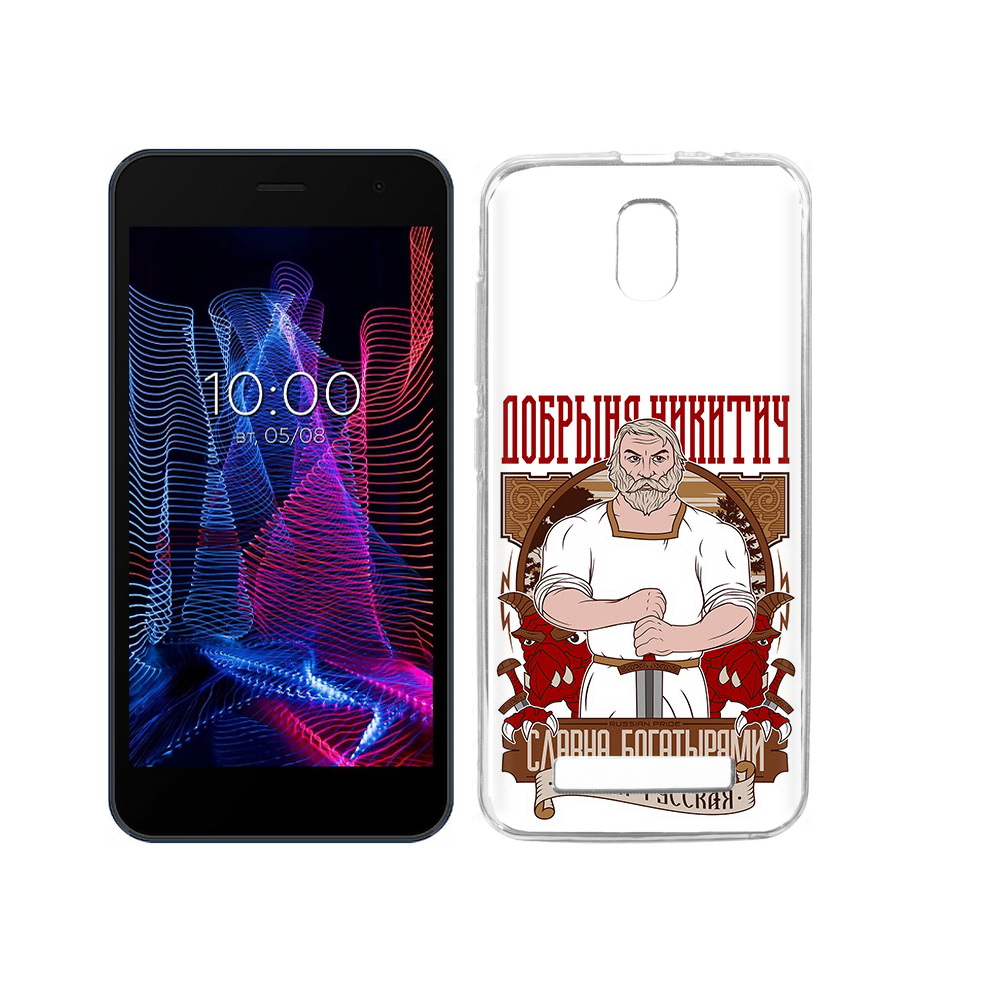 

Чехол MyPads Tocco для BQ 5047L Like Добрыня, Прозрачный, Tocco