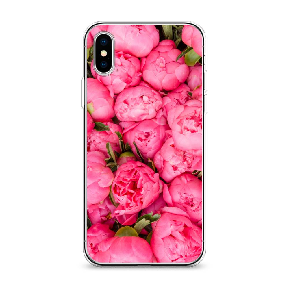 

Чехол Awog на Apple iPhone XS Max (10S Max) / Айфон XS Max (10S Max) "Прекрасные пионы", Разноцветный, 11950-8