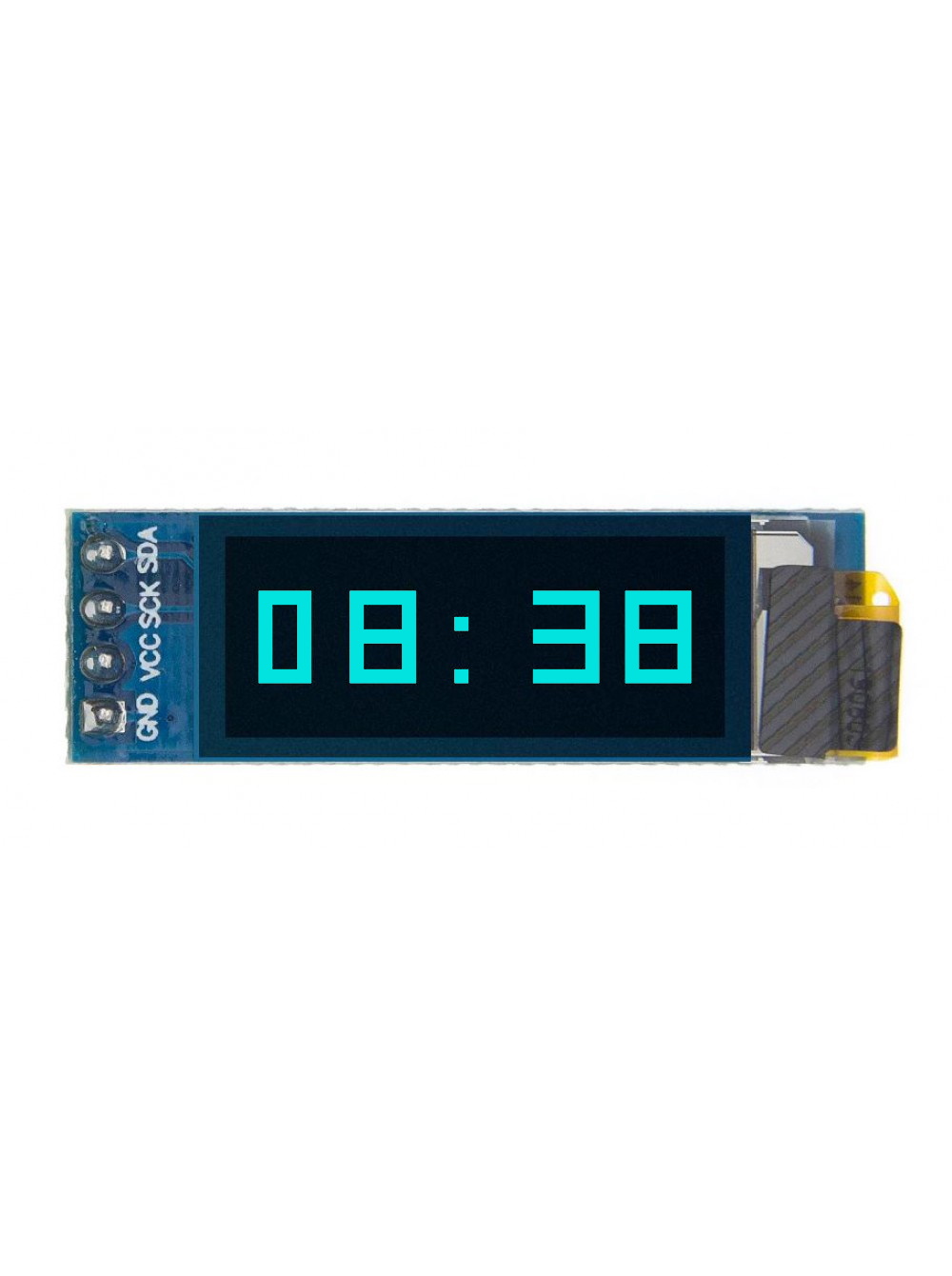 Дисплей OLED 128x32 0.91 дюйм, I2C, монохромный синий