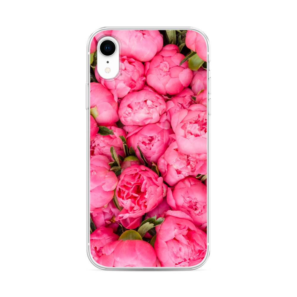 

Чехол Awog на Apple iPhone XR (10R) / Айфон XR (10R) "Прекрасные пионы", Разноцветный, 12050-8