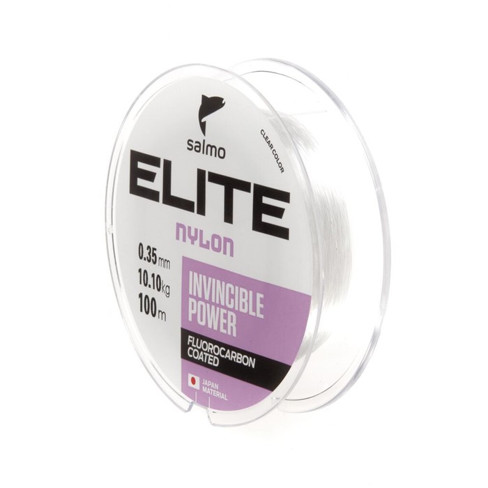 

Salmo Леска монофильная Salmo Elite FLUORO COATED NYLON 100/035, Прозрачный