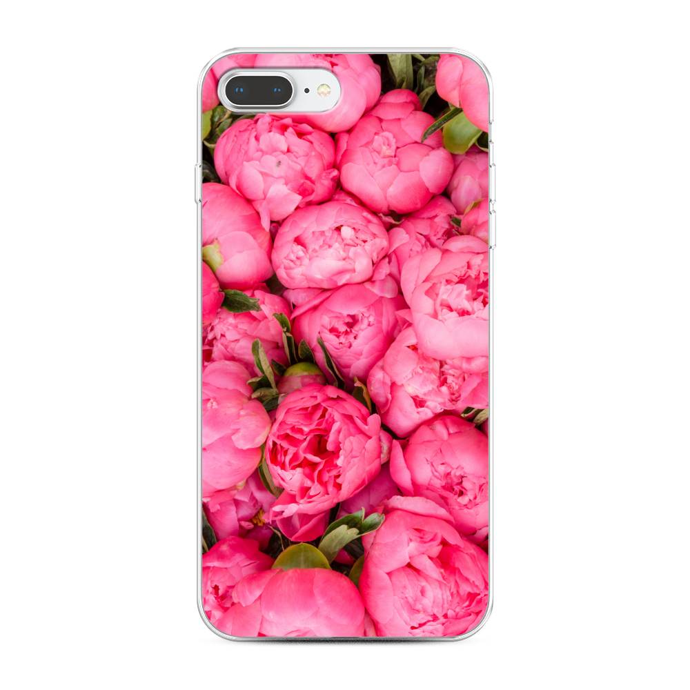 

Чехол Awog на Apple iPhone 8 Plus / Айфон 8 Plus "Прекрасные пионы", Разноцветный, 10950-8
