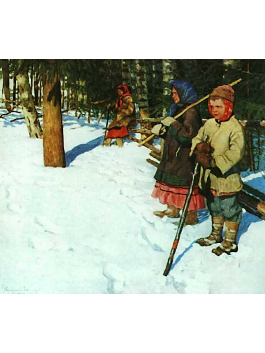 

Постер DRABS A2 Богданов-Бельский Николай Петрович На облаве. Вариант