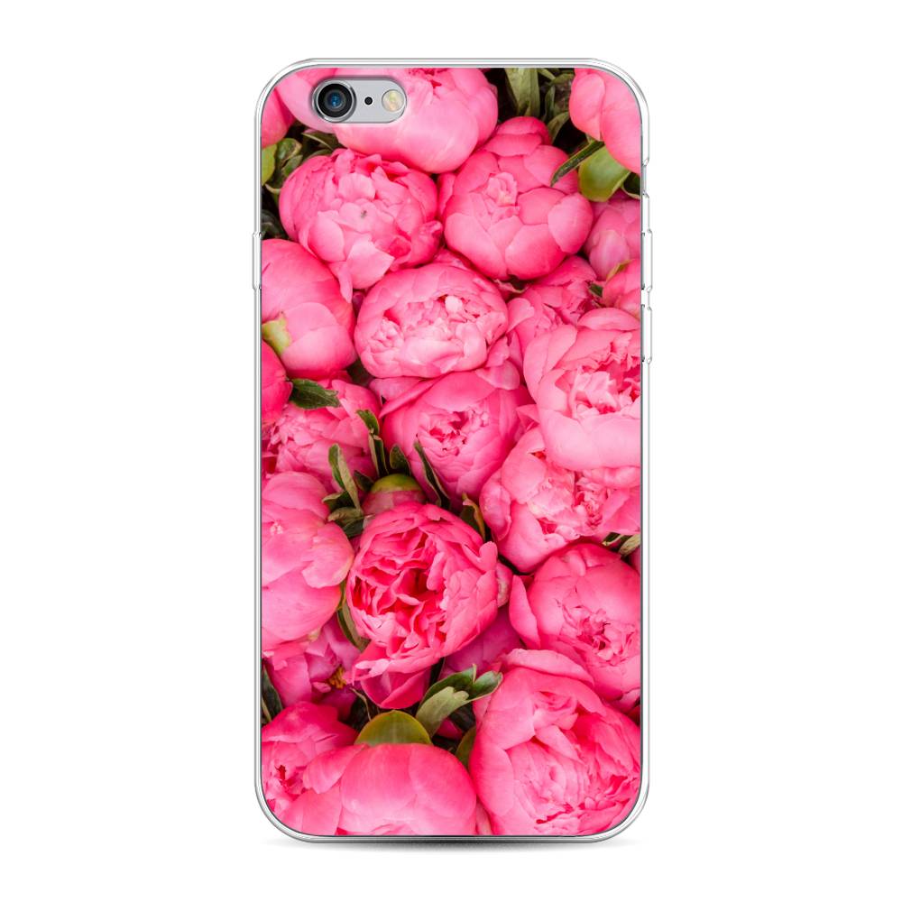

Чехол Awog на Apple iPhone 6S / Айфон 6S "Прекрасные пионы", Разноцветный, 0104S50-8