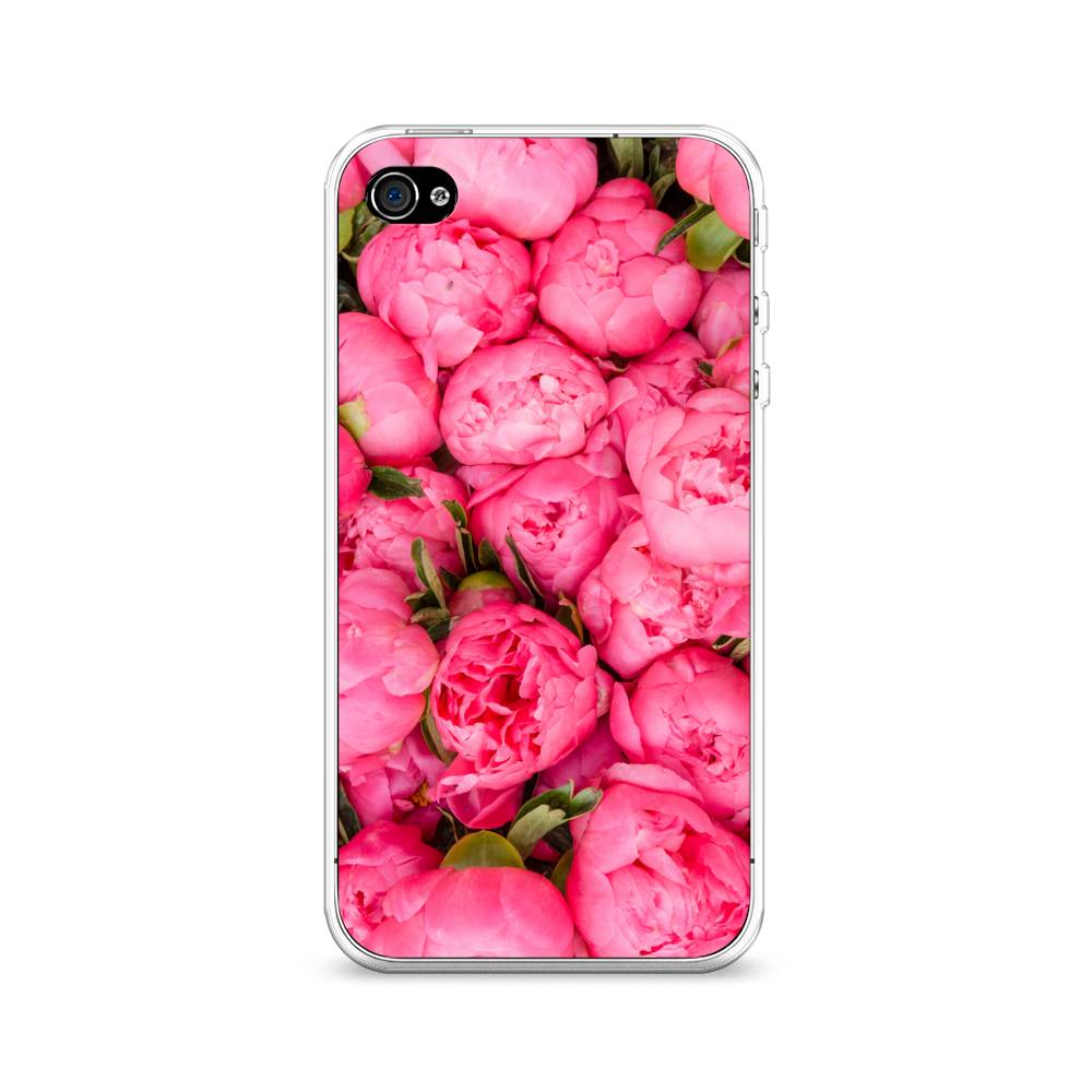 

Чехол Awog на Apple iPhone 4 / Айфон 4 "Прекрасные пионы", Разноцветный, 10150-8