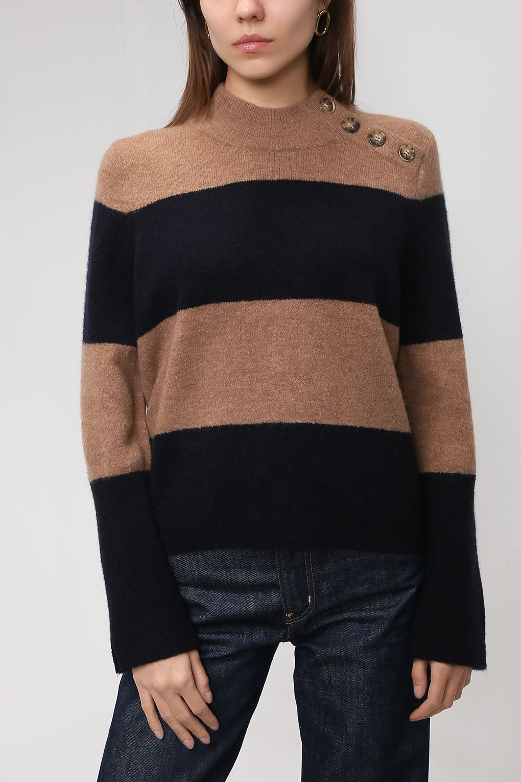 

Свитер женский WHISTLES 15228395 разноцветный S, 15228395