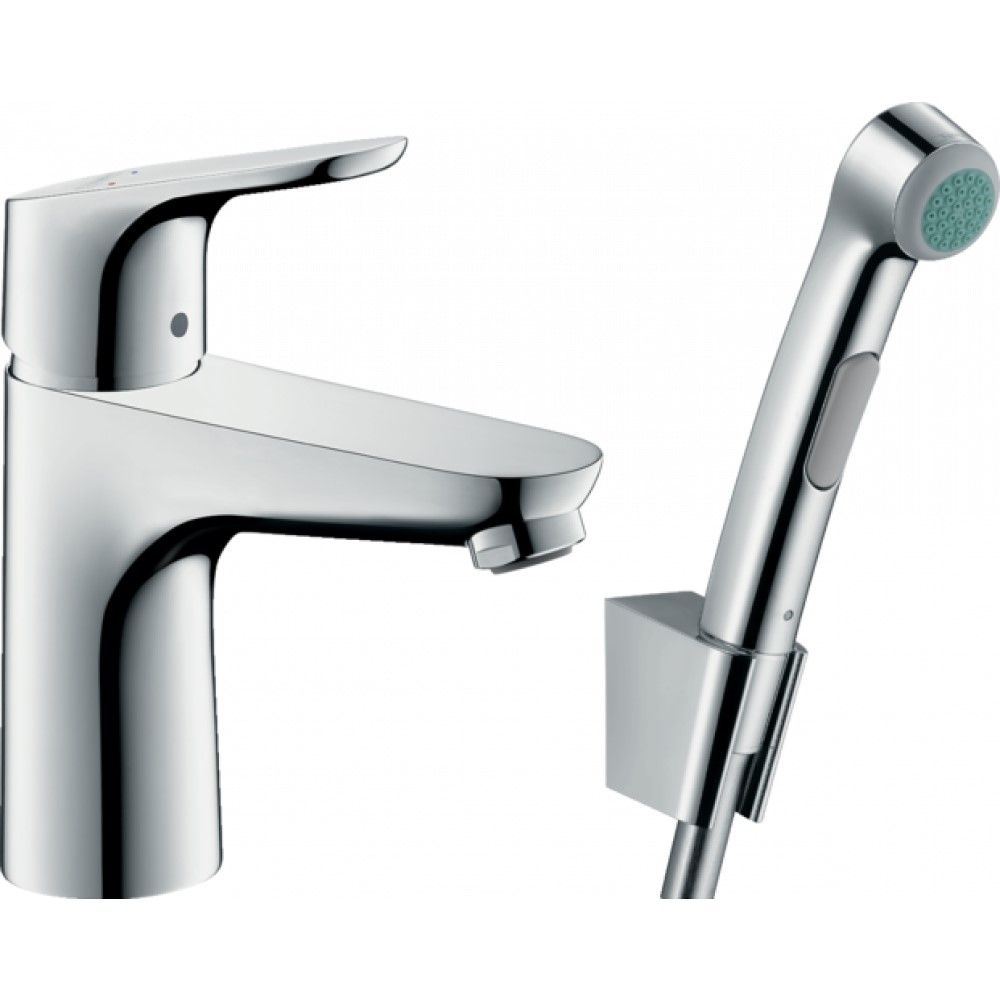 фото Смеситель с гигиен. душем hansgrohe уцененный товар focus 31927000b