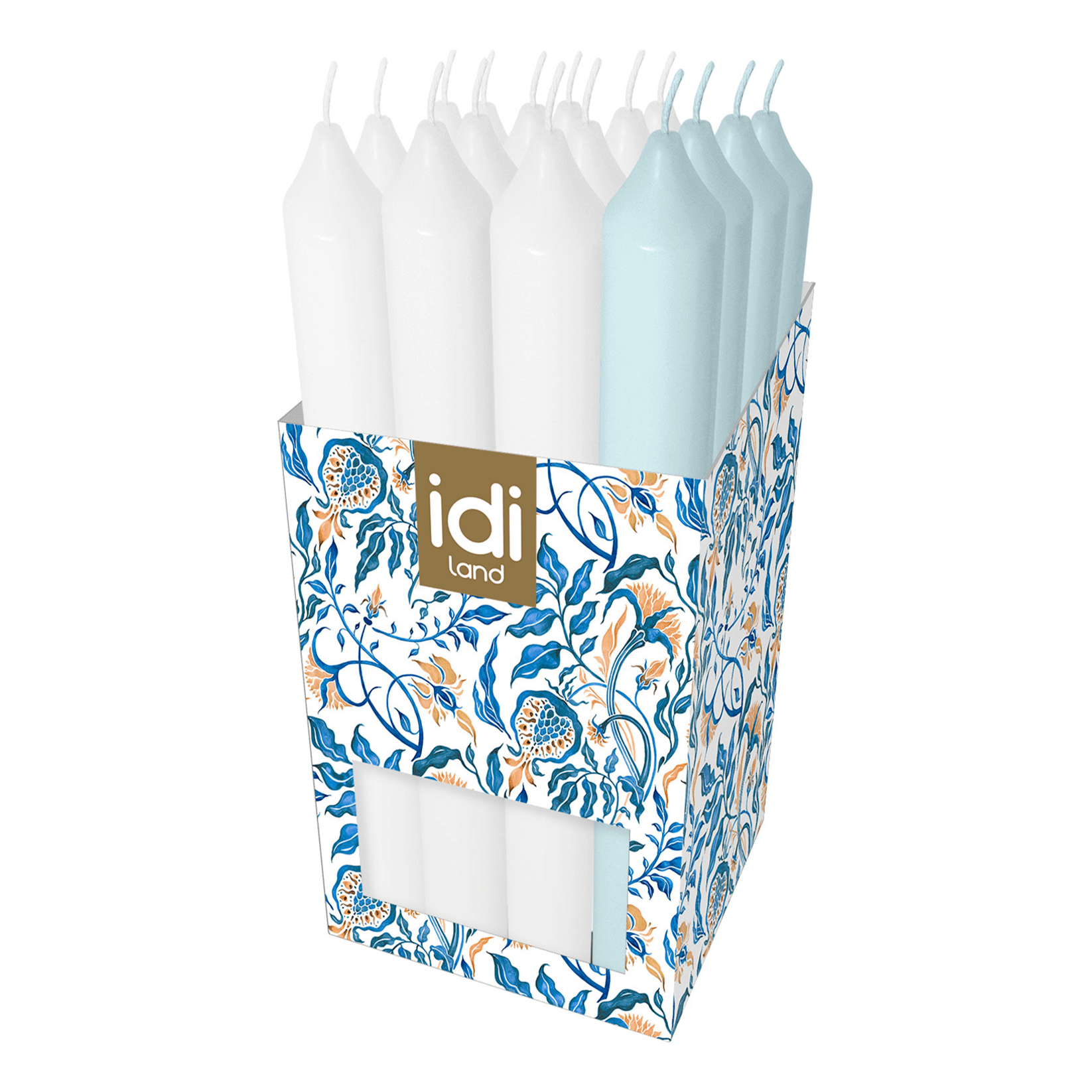 

Свеча новогодняя столовая Profit House микс цветов 18 x 2 см в ассортименте