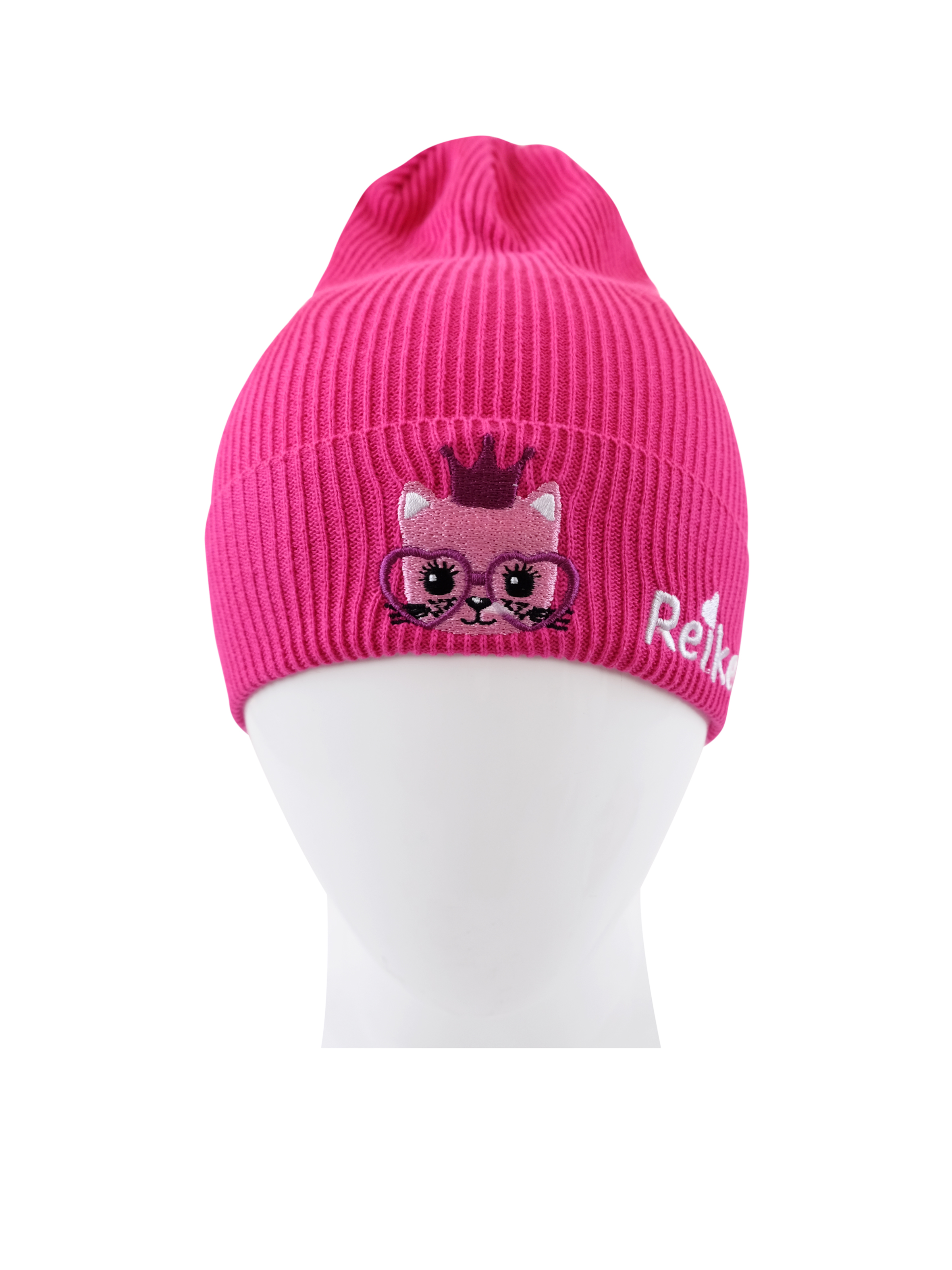 фото Шапка для девочки reike kitty princess fuchsia, rknss20-kit-yn-3 fuchsia, р.48