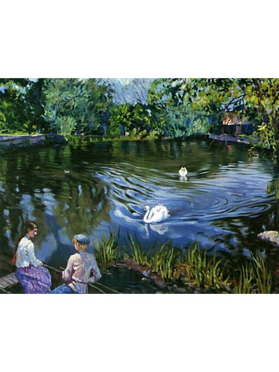 

Постер DRABS A2 Богданов-Бельский Николай Петрович В лодке