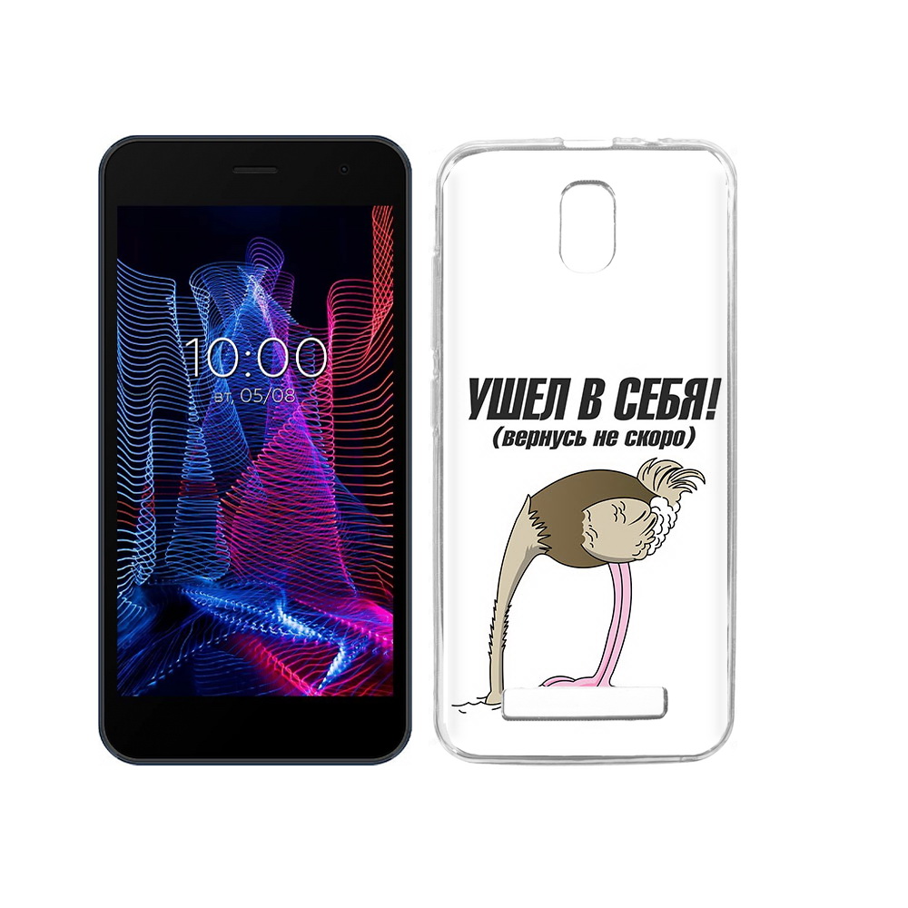 

Чехол MyPads Tocco для BQ 5047L Like ушел в себя, Прозрачный, Tocco