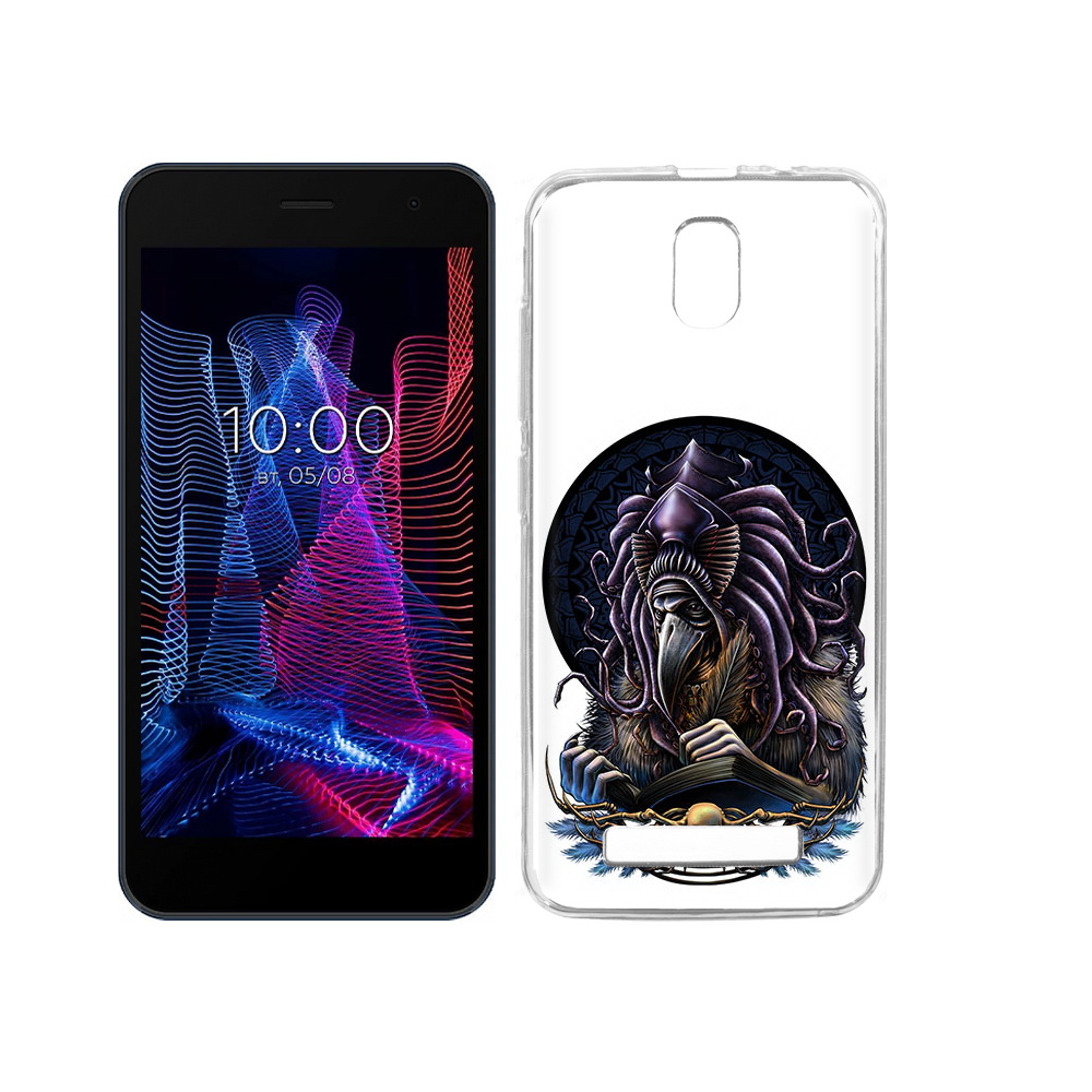 

Чехол MyPads Tocco для BQ 5047L Like умный ворон, Прозрачный, Tocco