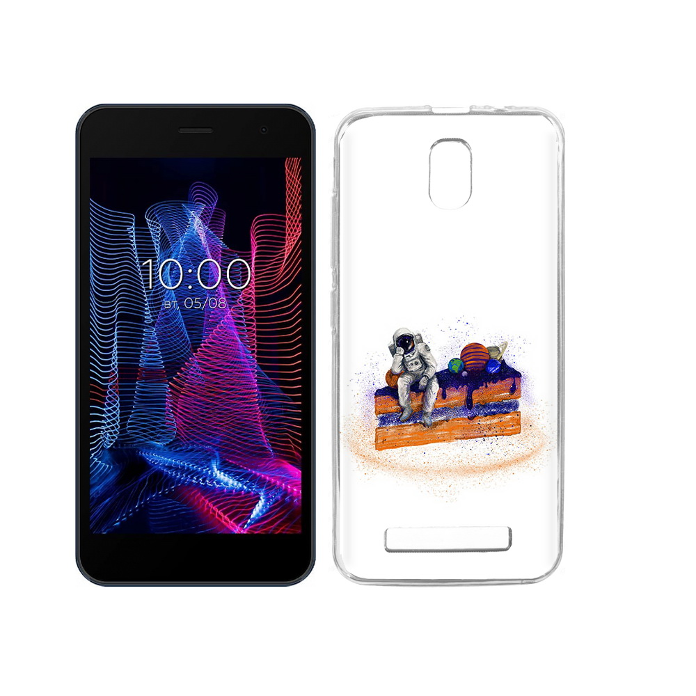 

Чехол MyPads Tocco для BQ 5047L Like торт с планетами, Прозрачный, Tocco