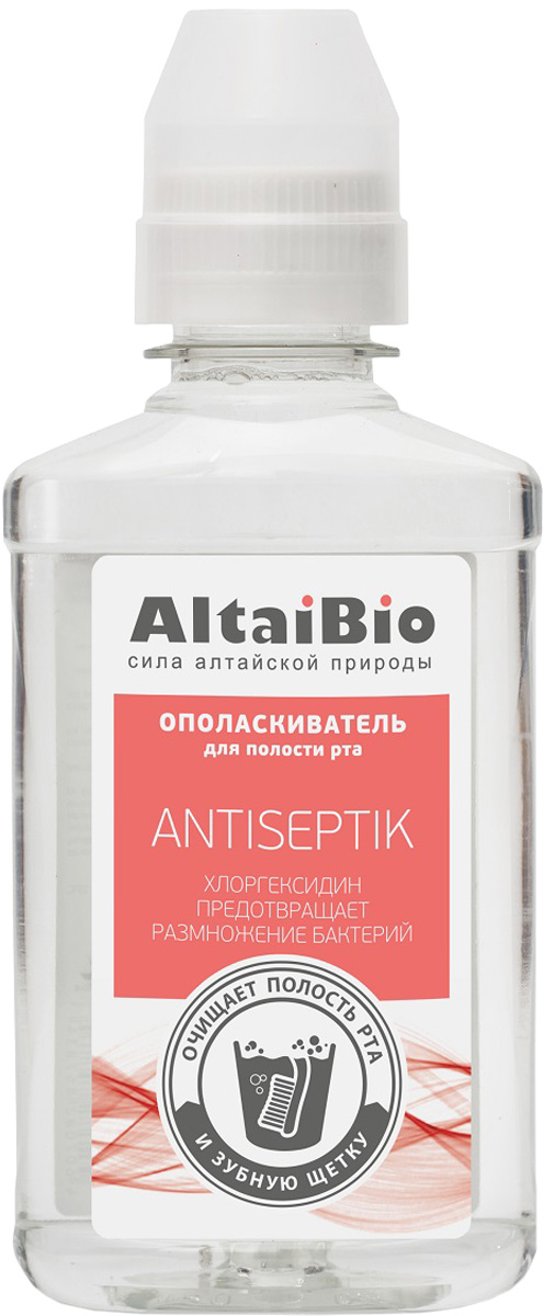 фото Ополаскиватель для полости рта altaibio antiseptic 200 мл