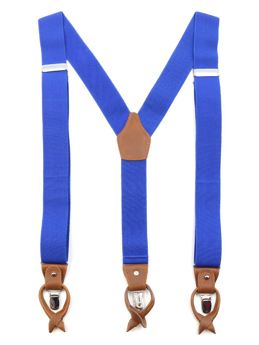 Подтяжки унисекс GENTLETEAM Suspenders-3 синие