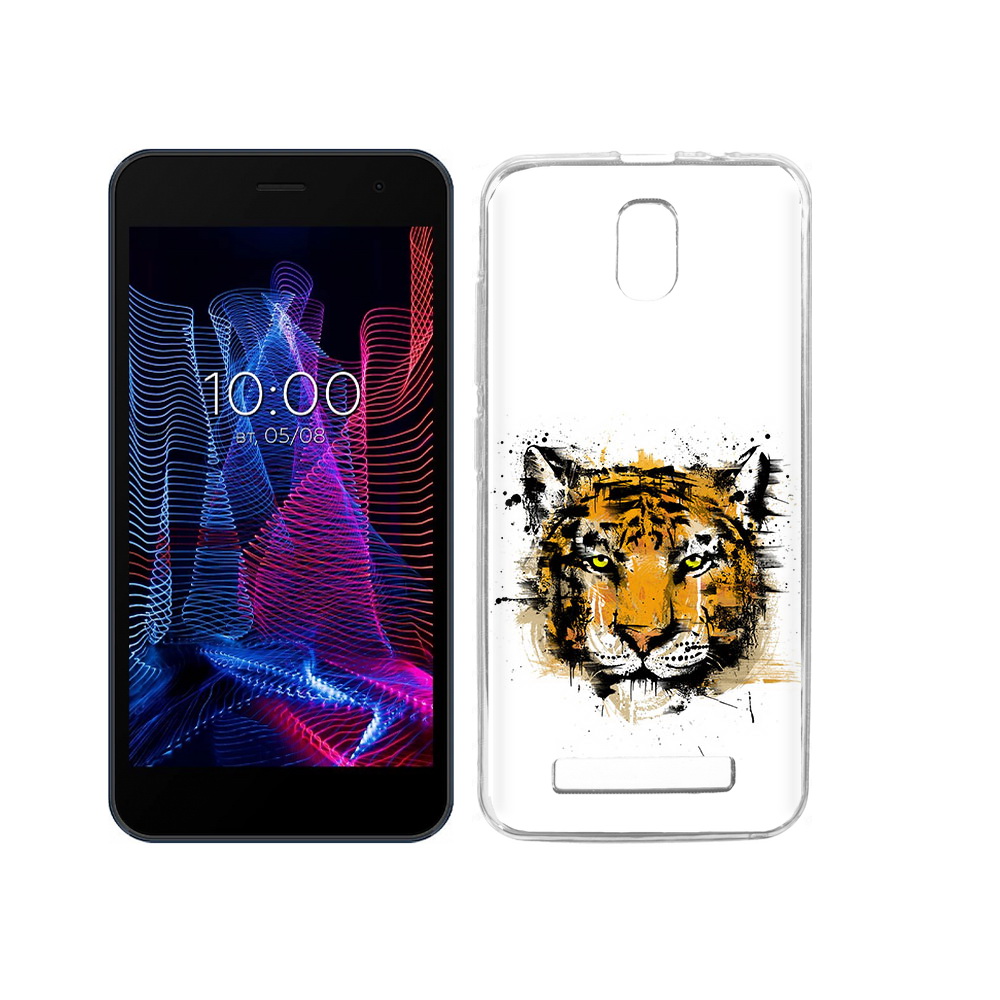 

Чехол MyPads Tocco для BQ 5047L Like тигруля, Прозрачный, Tocco