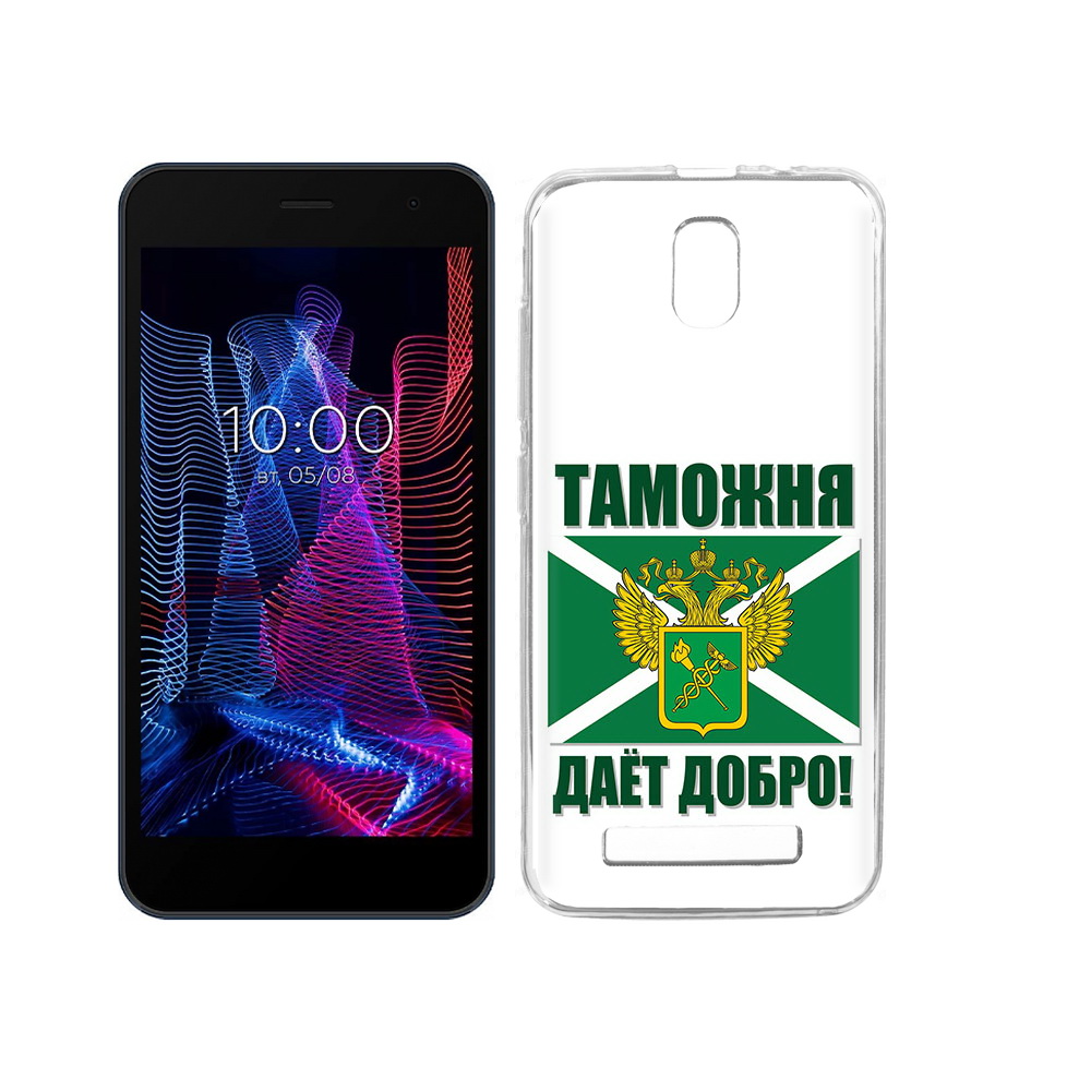 

Чехол MyPads Tocco для BQ 5047L Like таможня, Прозрачный, Tocco