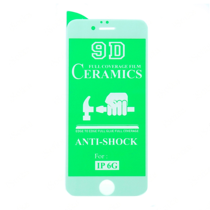 

Защитное стекло Ceramics iPhone 6/6s Full (белый), Ceramics iPhone 6 / 6s FULL
