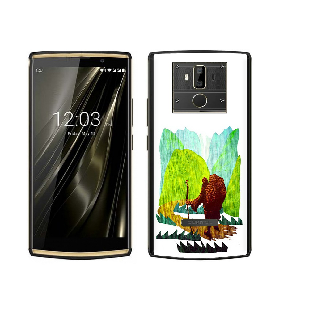 

Чехол MyPads Tocco для Oukitel K7 Лесная тропа, Прозрачный, Tocco