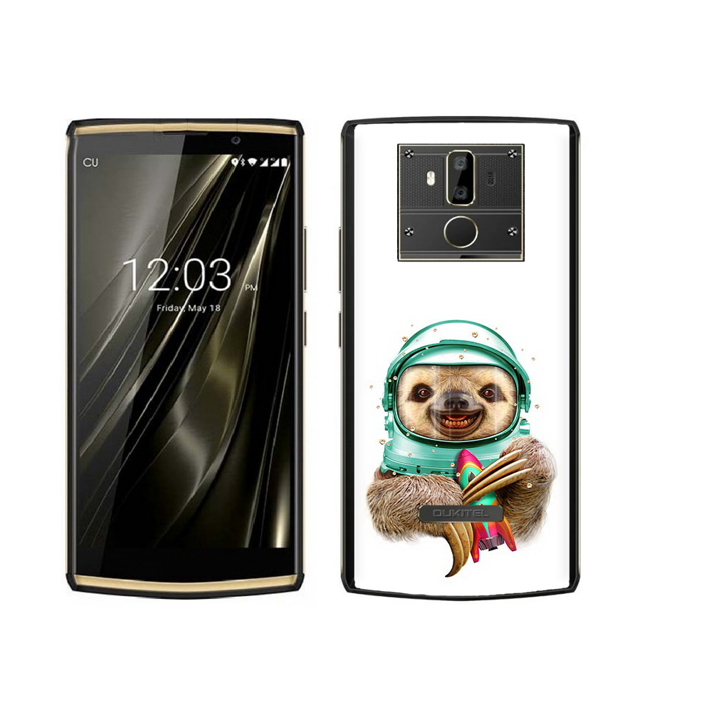 

Чехол MyPads Tocco для Oukitel K7 Ленивец астронавт, Прозрачный, Tocco