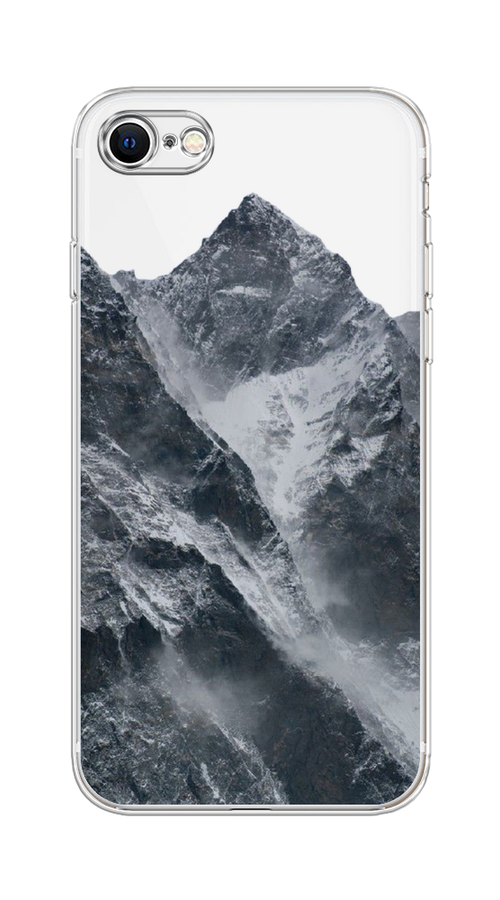

Чехол на Apple iPhone 8 "Горы арт 4", Серый;бежевый, 10850-2