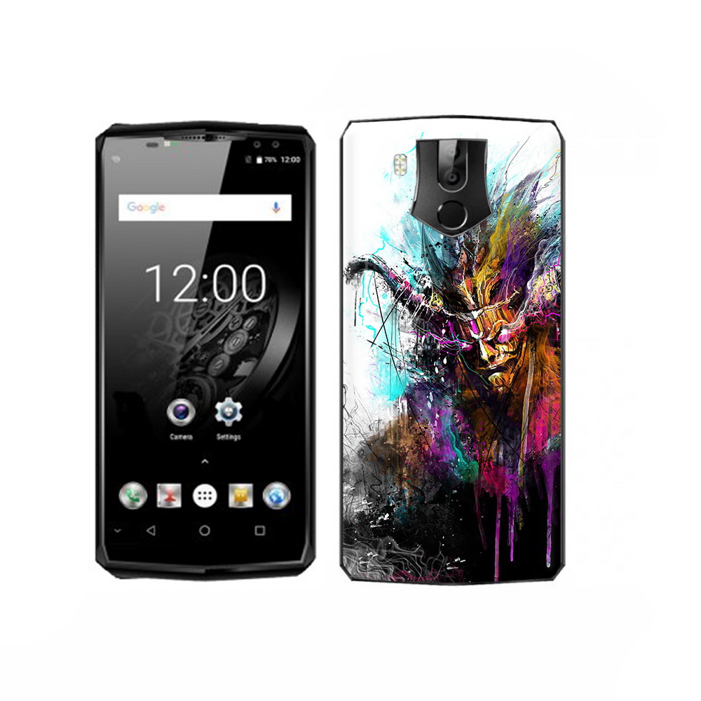 

Чехол MyPads Tocco для Oukitel K10 яркий дьявол, Прозрачный, Tocco