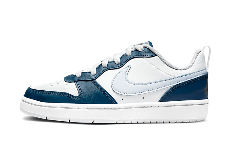 

Кеды унисекс Nike Court Borough Low 2 GS белые 36.5 EU, Белый, Court Borough Low 2 GS