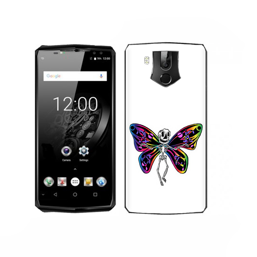 

Чехол MyPads Tocco для Oukitel K10 эффект бабочки, Прозрачный, Tocco