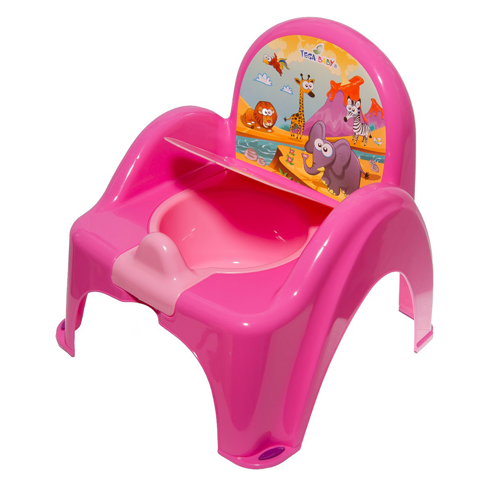 

Горшок детский Tega Baby Safari PO-041-127 Розовый