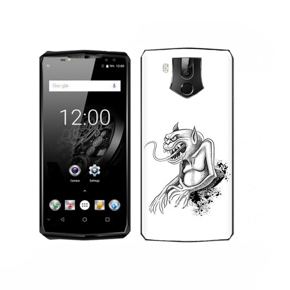

Чехол MyPads Tocco для Oukitel K10 чорт, Прозрачный, Tocco