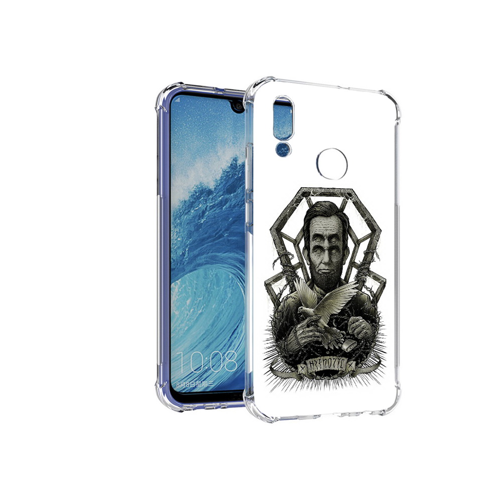 

Чехол MyPads Tocco для Huawei P Smart (2019) франклин абстракция, Прозрачный, Tocco