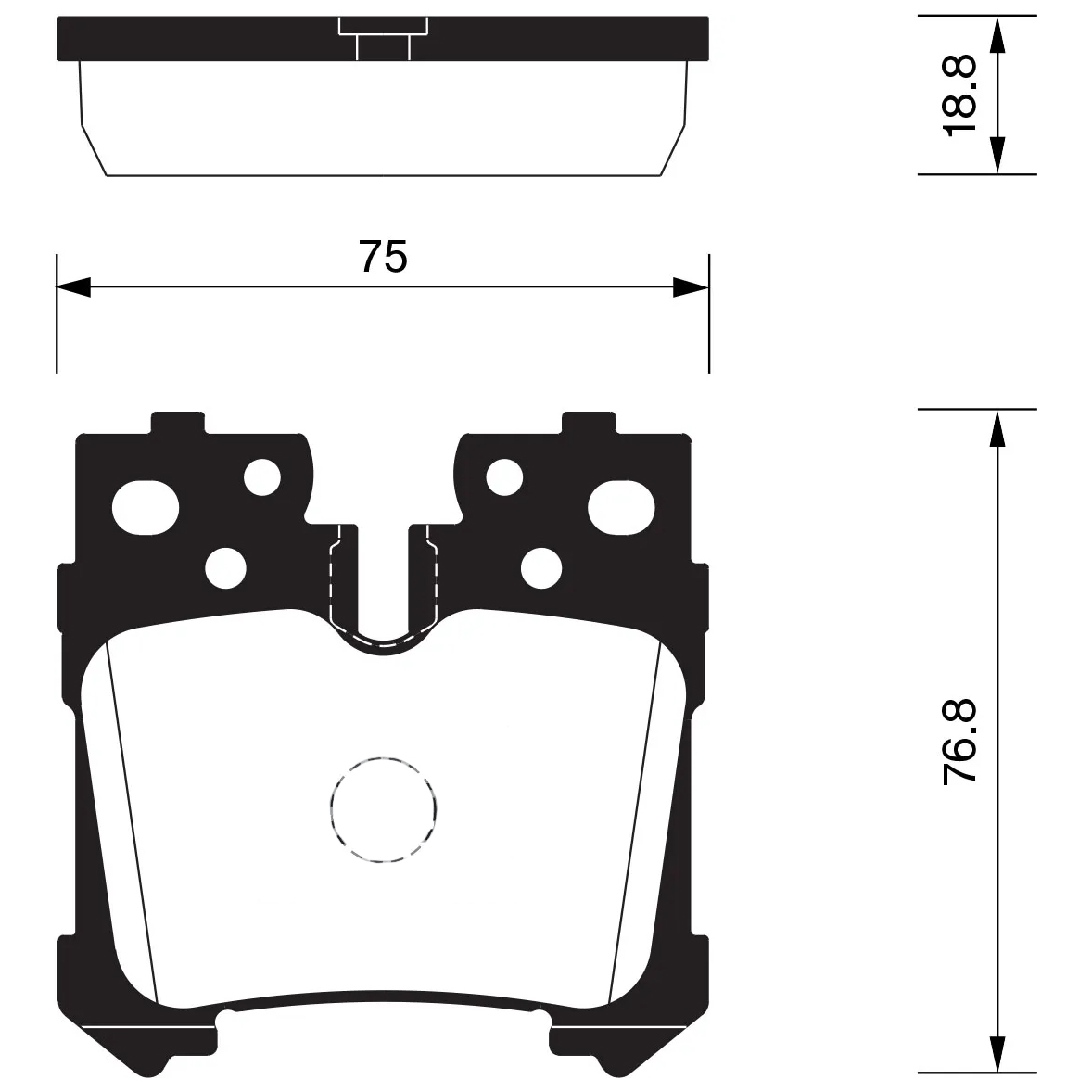 

Тормозные колодки Sangsin brake задние sp2301