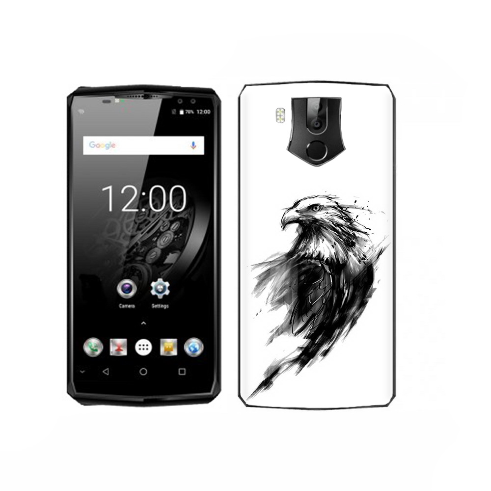 

Чехол MyPads Tocco для Oukitel K10 чб птица, Прозрачный, Tocco